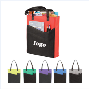 Pocket Convention Tote Bag Non Woven Bags