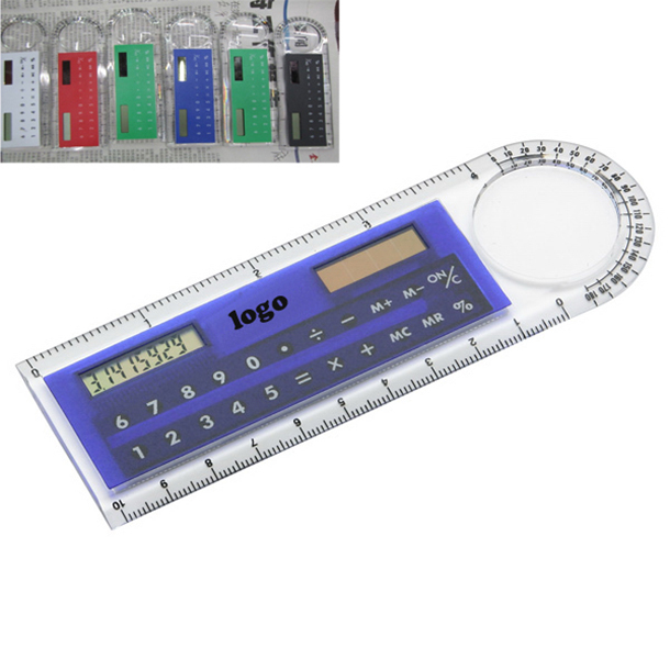 Multifunction Calculator Magnifier Ruler Rulers