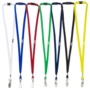 Best Cheap Blank Lanyard w  Bulldog Clip